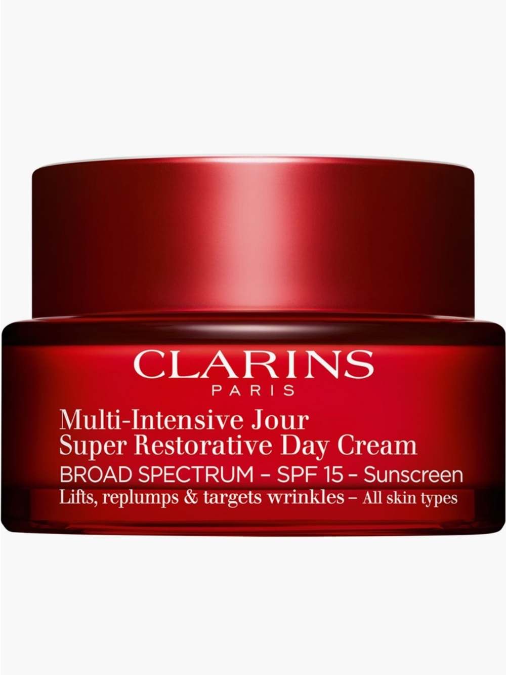 Clarins Multi-Intensive Jour Super Restorative Day Cream - Red